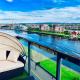 Glasgow City Centre - The PENTHOUSE with RiverViews - (Duplex, 3 Bedrooms, 3 Bathrooms, 2 Living rooms/Kitchen, Private SKY Terrace, 2 Parkings, Top Floor, Huge - 2100 sq ft, SECC HYDRO) - Photo 5