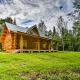 Custom Log Cabin with Deck and 45 Acres By Pine River!, Tustin - Fotografie 3