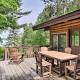 Rustic Cozy Cabin on Island Lake with Fire Pit, Dock, Arago