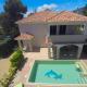 Villa KRK-4 bedrooms, 4 bathrooms with heated pool and jacuzzi, 150m from the sea, Krk (fotografie 8)