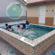 Swimming pool with 5 bedroom house Full AC near Stadium Hang Jebat Malakka - Zdjęcie 7
