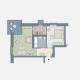 Kaiservillen Heringsdorf - Ferienwohnung mit 1 Schlafzimmer und Balkon D124, Heringsdorf - Foto 9
