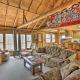 Rustic River View Cabin with Fire Pit, Games and Grill, Houghton Lake