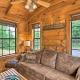 Quaint Log Cabin with Views Near West Jefferson, Warrensville (photo 5)