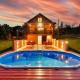 Jungle House with private pool and hot tub, Sveti Ivan Zelina