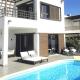 Modern villa with sea views