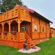 Wooden House by Ostrowieckie Lake with Beach