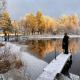 Romantic Cabin right on the lake with fire place, Stjärnsund (fotografie 9)