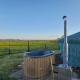 Beautiful Rural Yurt with Wood Fired hot tub, Redlynch (fotografie 10)