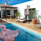 Beautiful spacious villa with private heated pool in Lajares, Lajares