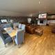 Modern upside down property with hot tub, Roughton