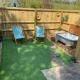 Cosy dog friendly lodge with an outdoor bath on the Isle of Wight