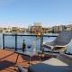 Houseboat studio with canalview and free bikes, Amsterdam