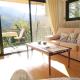 Beautiful mountain view house with fireplace, Dhirrákhion