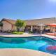 Elegant Peoria Home Pool, Putting Green, Fire Pit