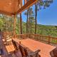 Peaceful Cabin with Deck and Scenic Mtn Views!, Mountain View