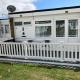Cheerful 2 Bed Holiday Chalet with Gated Decking