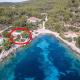 Apartments by the sea Cove Zaglav, Korcula - 9320, Прижба