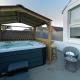 HOT TUB JACUZZI on private terrace FREE GATED PARKING sleeps 8 Blackpool - Photo 4
