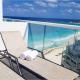 Estudio a pie de playa, increibles vistas, amanecer, atardecer, balcon, gym, jacuzi, 1807, Cancún - Foto 1
