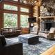 Enjoy this stunning Log home with open floor plan and tons of natural lighting Ridgetop