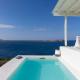 Thea Villas Paros, Villa Turquoise, private pool, Paros