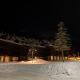 la casetta sulla neve