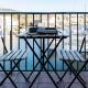 Bright nest with balcony and view on the port, Grimaud