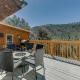 Ruidoso Cabin Rental with Hot Tub Walk to Main!