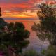 Cokkinis villa with garden overlooking the sea