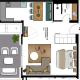 Seebrücke Heringsdorf - 1-Raum-Appartement mit Balkon S12, Heringsdorf - Photo 9