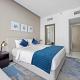 A Living Modern 1BR Apartment with Balcony & Canal View at Prive-517 Business Bay, Dubaj - Fotografie 3