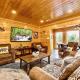 Panorama Mountain View Cabin, Less than 10 miles from Gatlinburg and Dollywood, Dog Friendly, 6 Bedrooms Sleeps 17, Fire Pit, HotTub, Washer Dryer, Fully loaded Kitchen, GameRoom with a TV, Pool Table, Arcade, Air Hockey, and Foosball Sevierville - Zdjęcie 6