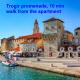 A2 - seafront apt with balcony 1 min to beach Trogir - Fotografie 5