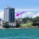 Apartamento vista do mar, pé na areia e águas tranquilas, no cento de Guarapari, Guarapari (fotografie 2)