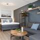 Federnest - Luxus-Studio - Kingsize Boxspringbett - Home-Office mit Monitor und Drucker - 11 Min Hbf, Duisburg - Foto 3