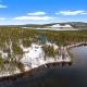 Lakeside wilderness cabin, Jokkmokk