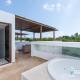 Townhome with private Rooftop & Jacuzzi - Beach across street Akumal - Fotografie 7