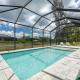 Pool overlooking canal, Outdoor Grilling station - Villa Sand Dollar Siesta Cape Coral - Zdjęcie 1