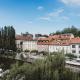 Romantic JUMP Studio overlooking river, free parking, Lublaň - Fotografie 4