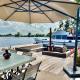 NEW - LITTLE IBIZA, on a lake near Amsterdam, with HOT TUB!