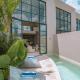 Vesna Townhouse : Minimalistic 2BR Pool Loft - Rice fields View