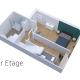 Le Double Pirou # 2 Appartements # Halte Auvergne, Thiers (zdjęcie 2)