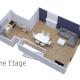Le Double Pirou # 2 Appartements # Halte Auvergne, Thiers (zdjęcie 3)