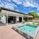 Muna house and private pool - AC - optic fiber Wi-Fi - 3 pers, Punaauia