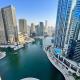 Tranquil Retreat With Epic Marina View, Dubaj - Fotografie 1