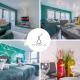 Luxury Birmingham City Centre Townhouse with BALCONY- Sleeps 10 - FREE Parking - Perfect for Contractors, Business Travellers, Families and other Groups - Near Bullring, Newstreet, Selfridges, NEC, NIA & Birmingham airport, Birmingham (photo 2)