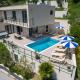 Seaview Villa Matea with 4 en-suite Bedrooms, Whirlpool, Sauna, Private pool, Lokva Rogoznica (fotografie 6)