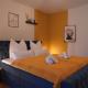 Design-Apartment I direkt im Zentrum I Boxspring I Nespresso I Terrasse mit Garten I Parkplatz, バート・クロツィンゲン - 写真 2