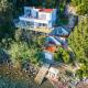 Villa Escalina with private beach and A/C